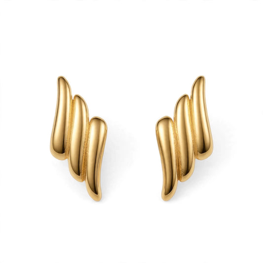 Triple Wave Stud
