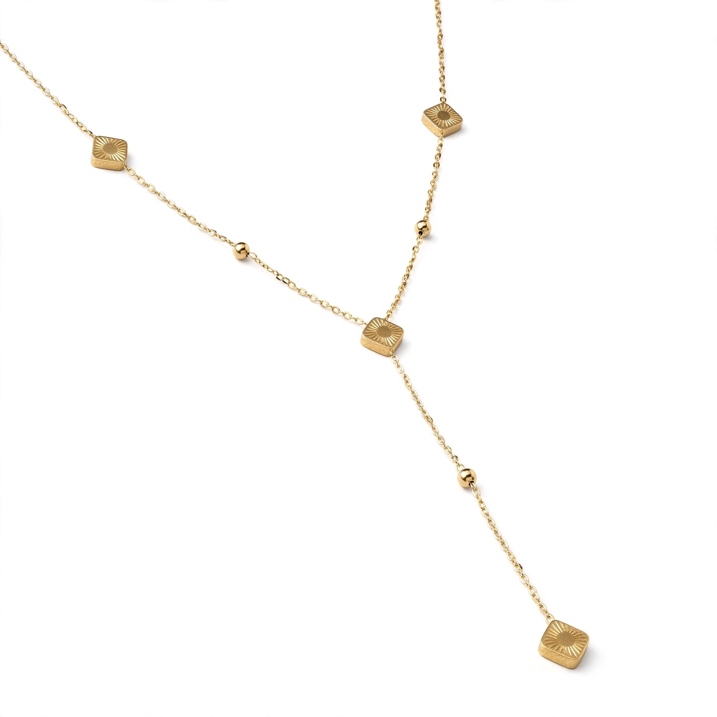Helios Y-drop Necklace