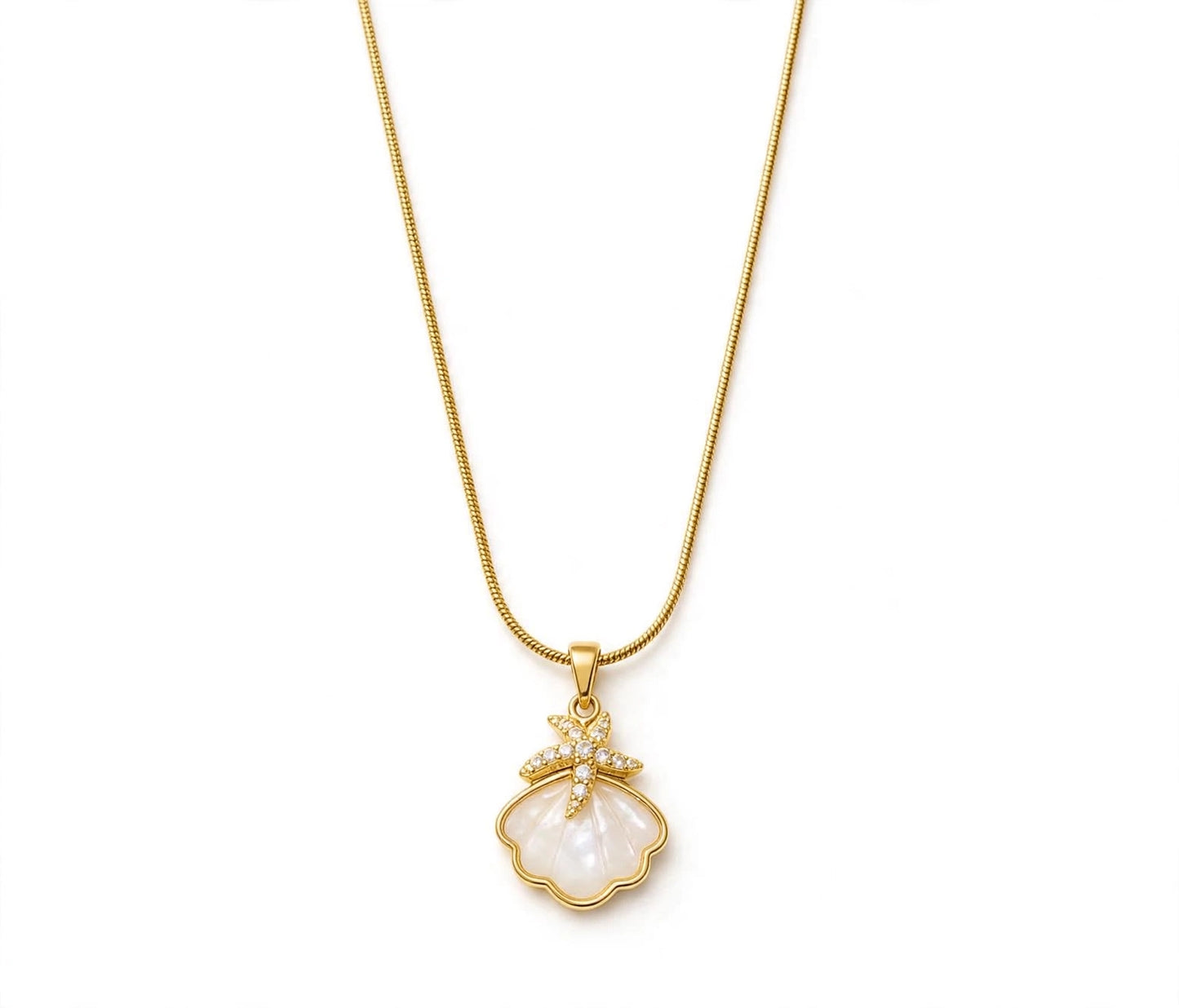 Aurelia Shell Necklace
