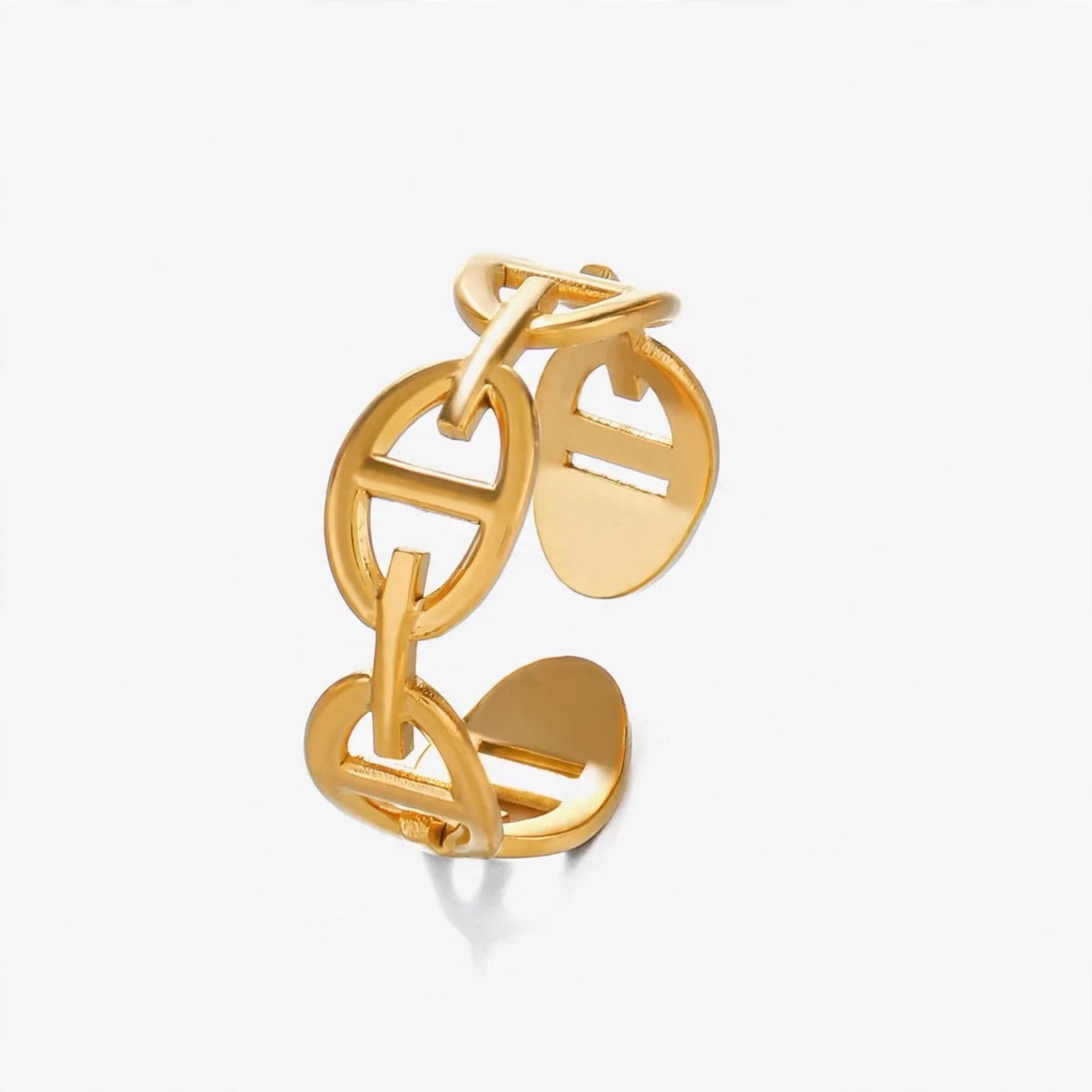 Ancre Chain Open Ring
