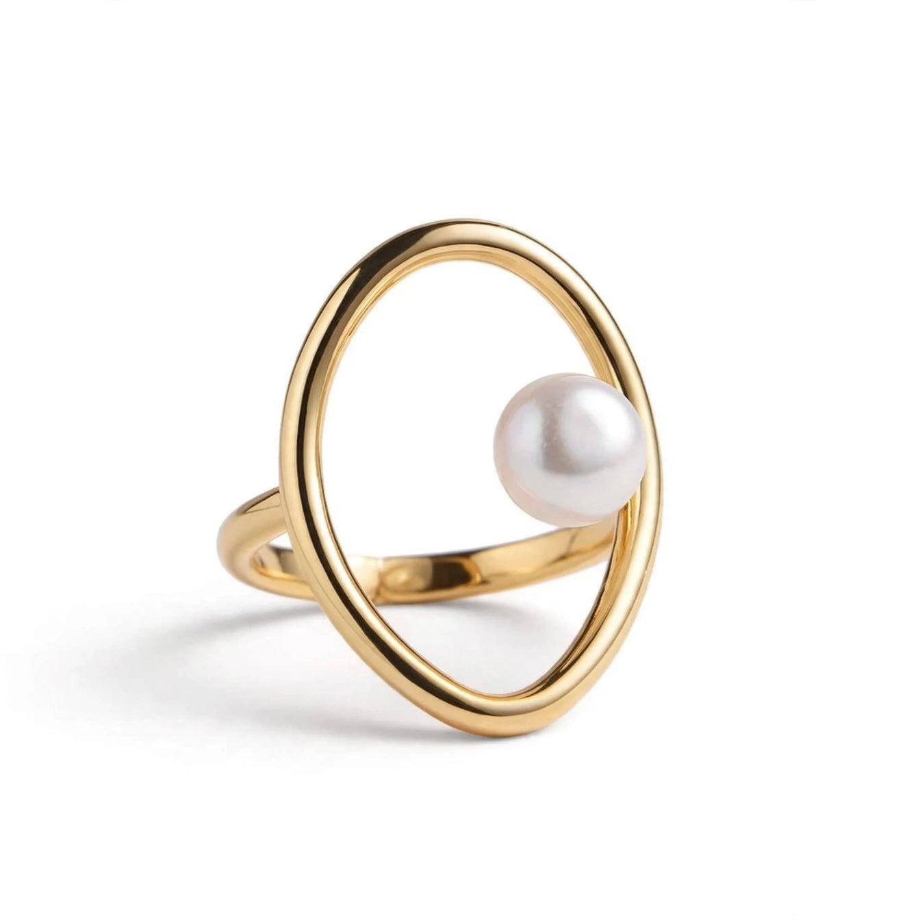 Pearl Orbit Ring