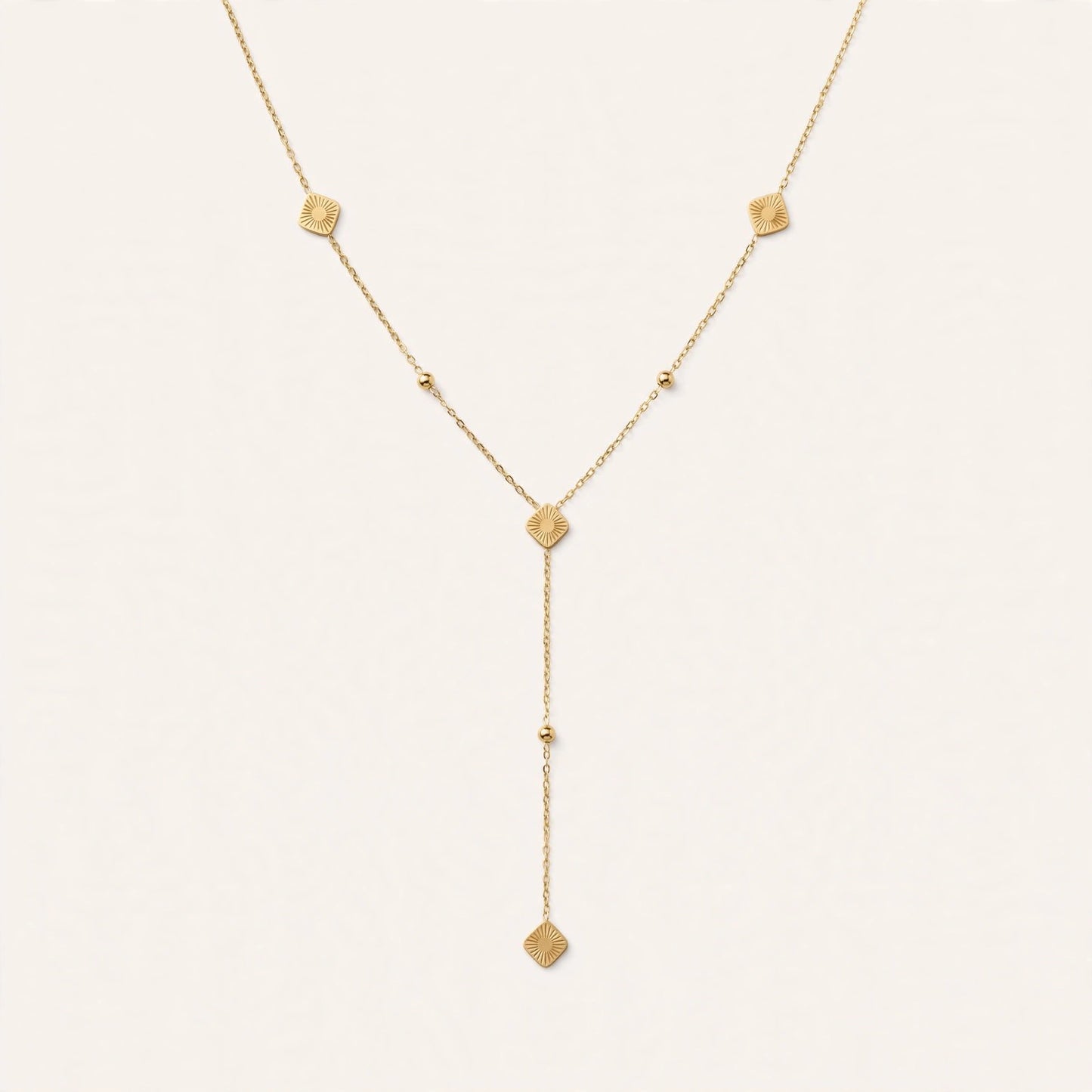Helios Y-drop Necklace