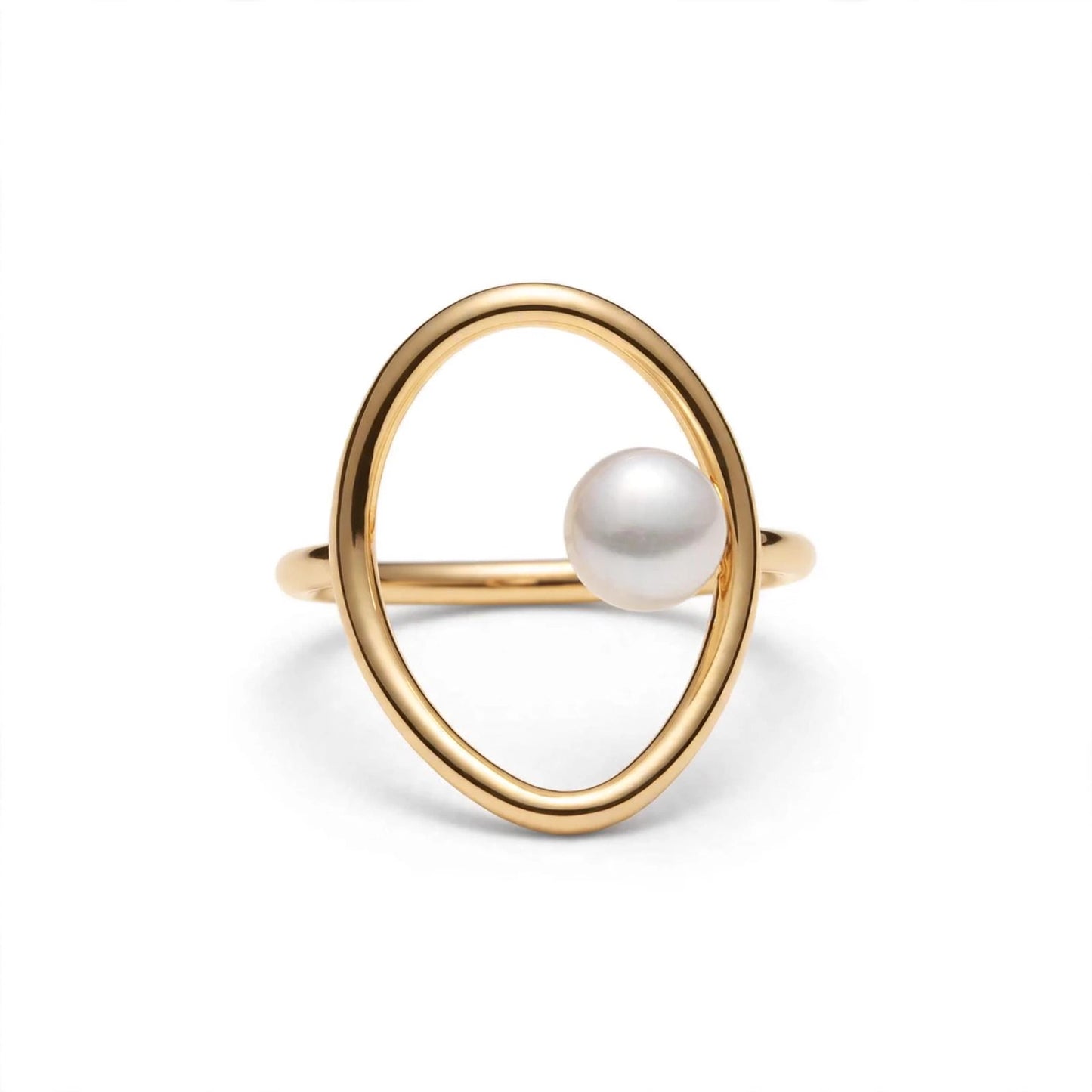 Pearl Orbit Ring