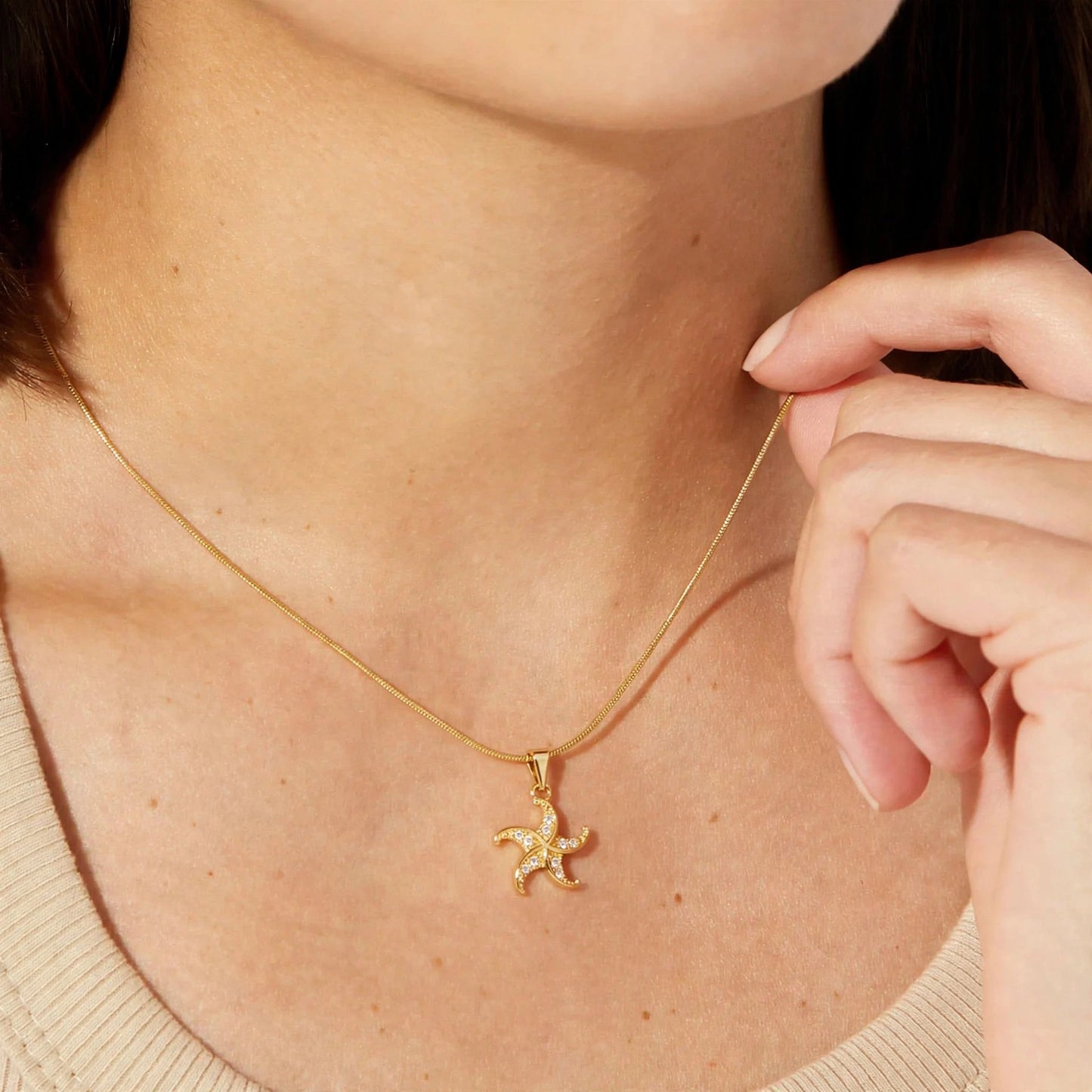 Celeste Star Necklace